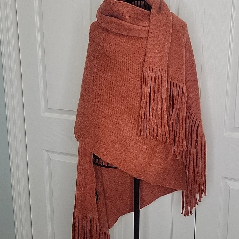 Anthropologie rust blanket